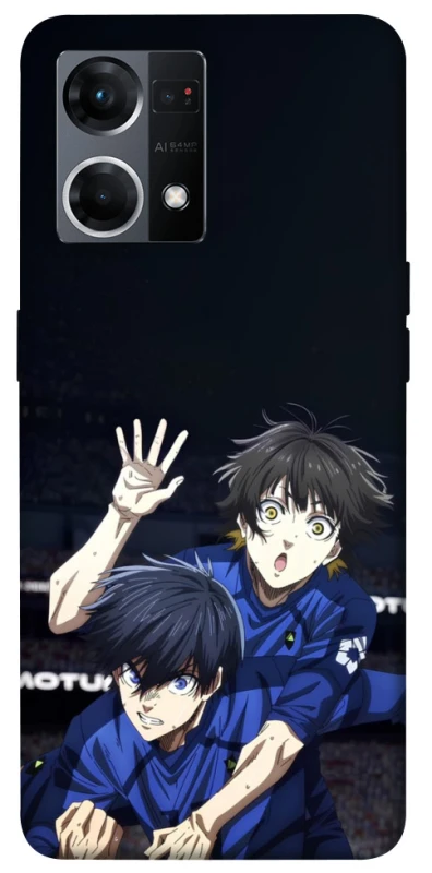 Чохол на Oppo Reno 7 4G Blue Lock v2 фото 1 з 1