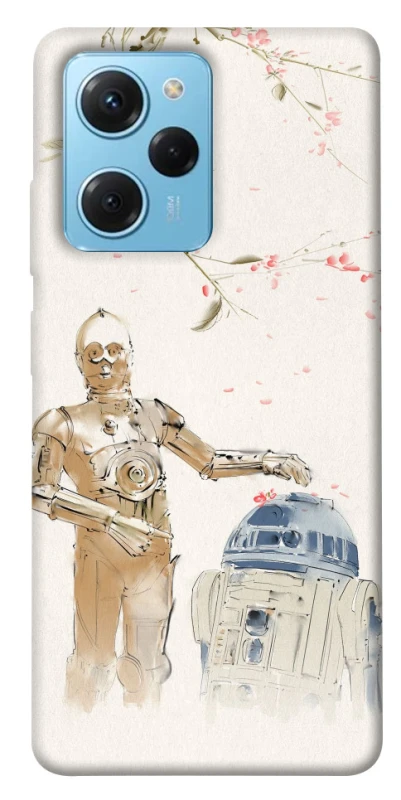 Чохол на Xiaomi Poco X5 Pro 5G Star Wars robots фото 1 з 1