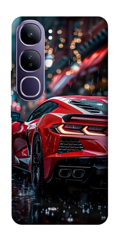Чехол на Vivo Y300 Red sports car фото 1 из 1