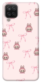Чехол на Samsung Galaxy A12 Pink bows and Labubus фото 1 из 1