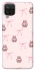 Чехол на Samsung Galaxy A12 Pink bows and Labubus фото 1 из 1