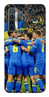 Чехол на TECNO Camon 17 Сборная Украины v3 фото 1 из 1