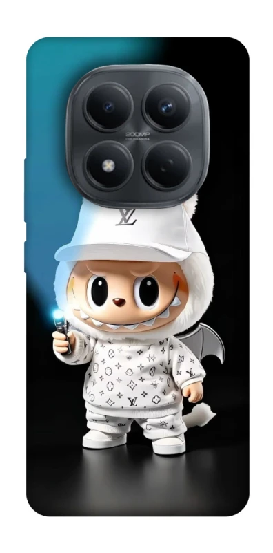 Чохол на Xiaomi Redmi Note 15 Pro 4G Labubu with flashlight ver.1 фото 1 з 1