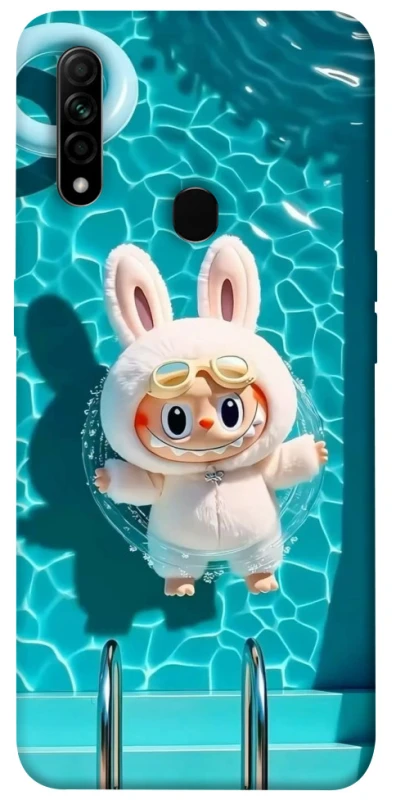 Чехол на Oppo A31 Labubu in the pool ver.2 фото 1 из 1