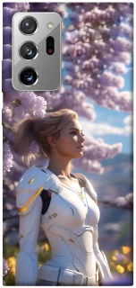 Чехол на Samsung Galaxy Note 20 Ultra Cyber space girl ver.1 фото 1 из 1