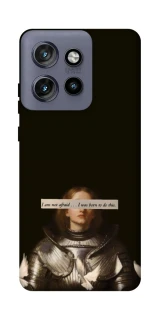 Чехол на Motorola Edge 50 Neo Not afraid фото 1 из 1