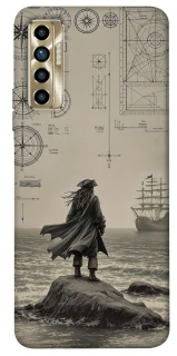 Чехол на TECNO Camon 17P Captain Jack Sparrow фото 1 из 1
