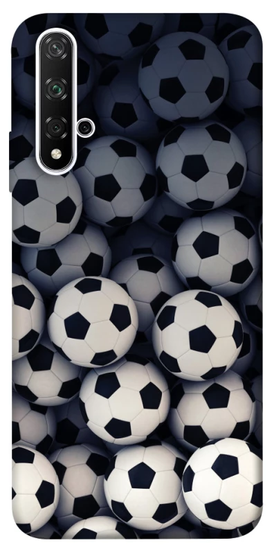 Чохол на Huawei Nova 5T Футбольні м'ячи фото 1 з 1