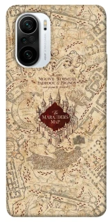 Чохол на Xiaomi Redmi K40 / K40 Pro / K40 Pro+ / Poco F3 Harry Potter Marauder's Map фото 1 з 1