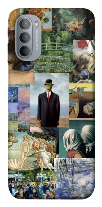 Чехол на Motorola Moto G31 Art collage ver.4 фото 1 из 1