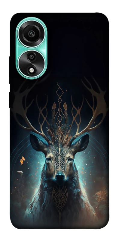 Чехол на Oppo A78 4G Скандинавский олень v2 фото 1 из 1