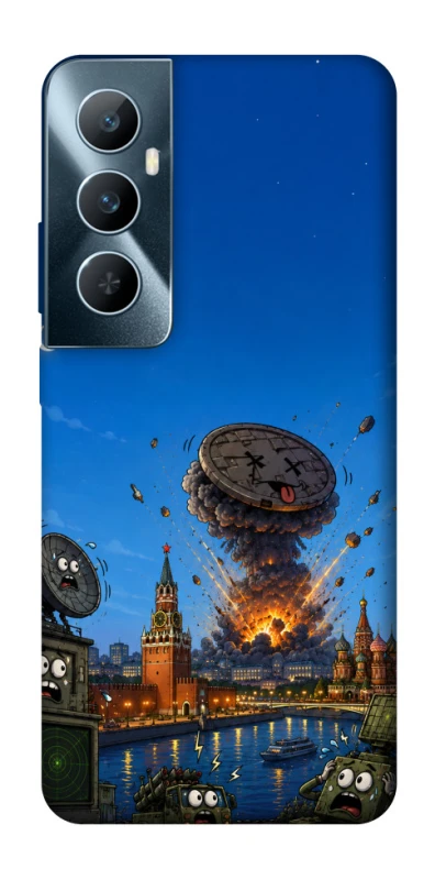 Чехол на Realme C65 4G Moscow never sleeps ver.8 фото 1 из 1