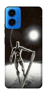 Чохол на Motorola Moto G45 Срібний серфер фото 1 з 1