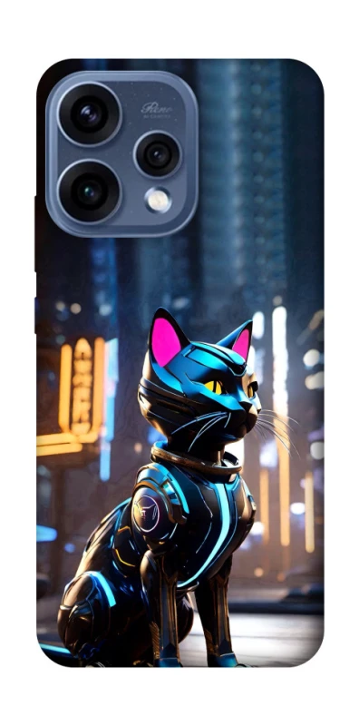 Чехол на Oppo Reno 15 Cyber cat фото 2 из 2