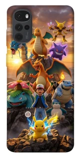 Чехол на Motorola Moto G22 Pokemon фото 1 из 1