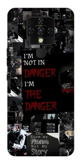 Чехол на TECNO Camon 16 SE Danger collage фото 1 из 1