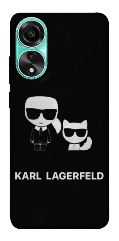 Чохол на Oppo A78 4G Karl Lagerfeld фото 1 з 1