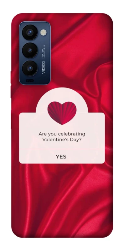 Чохол на TECNO Camon 18 Pro Love aesthetic ver.1 фото 1 з 1