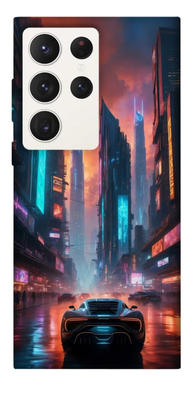 Чехол на Samsung Galaxy S23 Ultra Cyber city фото 1 из 1