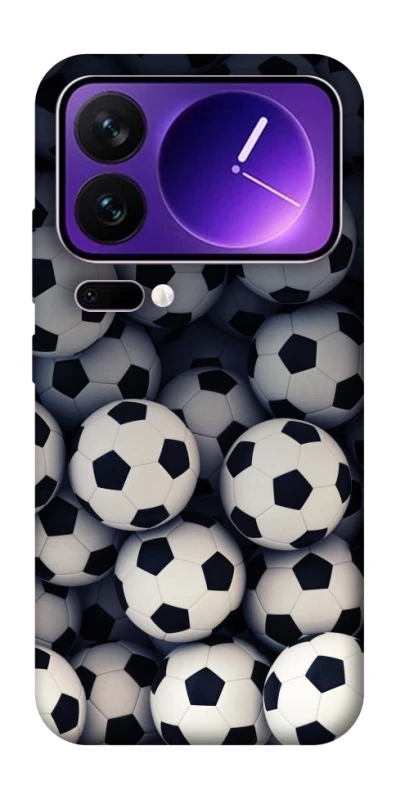 Чохол на Xiaomi 17 Pro Max Футбольні м'ячи фото 1 з 1