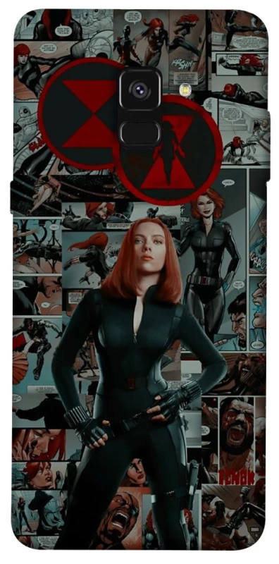 Чохол на Samsung A530 Galaxy A8 (2018) Black Widow фото 1 з 1