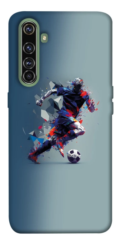 Чехол на Realme X50 Pro Футболист фото 1 из 1