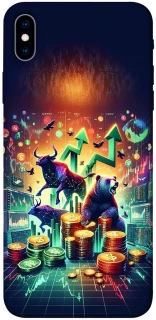 Чехол на Apple iPhone XS Max (6.5") Crypto market фото 1 из 1