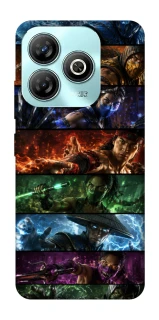 Чехол на ZTE Blade A75 4G Mortal Kombat ver.2 фото 1 из 1