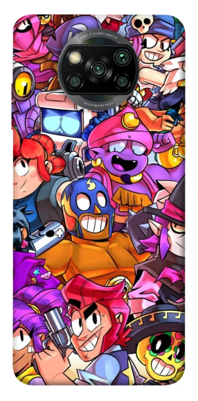 Чехол на Xiaomi Poco X3 NFC / Poco X3 Pro Brawl Stars ver.9 фото 1 из 1