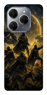 Чохол на TECNO Spark 20 Pro HELLDIVERS ver.2 фото 1 з 1