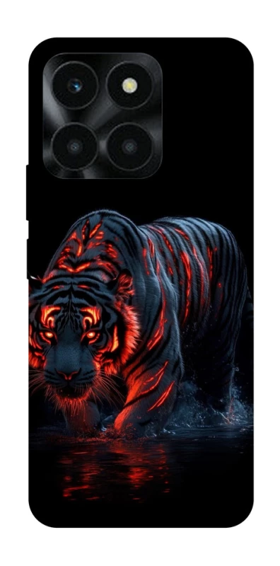 Чехол на Huawei Honor X6a fire tiger фото 1 из 1
