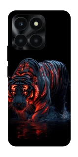 Чехол на Huawei Honor X6a fire tiger фото 1 из 1