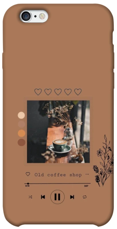 Чехол на Apple iPhone 6/6s (4.7") Coffee player фото 1 из 1