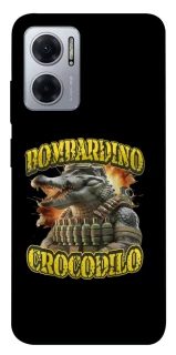 Чохол на Xiaomi Redmi Note 11E Bombardino Crocodilo фото 1 Чохол на Xiaomi Redmi Note 11E Bombardino Crocodilo фото 1 з 1