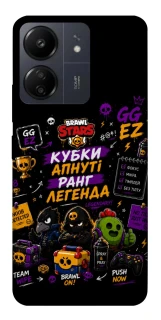 Чехол на Xiaomi Redmi 13C Brawl Stars collage фото 1 из 1