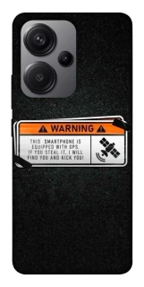 Чохол на Xiaomi Redmi Note 13 Pro+ Warning фото 1 з 1