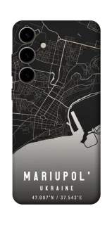 Чехол на Samsung Galaxy S25 Mariupol map фото 1 из 1