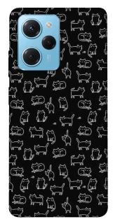 Чехол на Xiaomi Poco X5 Pro 5G Black Cats фото 1 Чехол на Xiaomi Poco X5 Pro 5G Black Cats фото 1 из 1