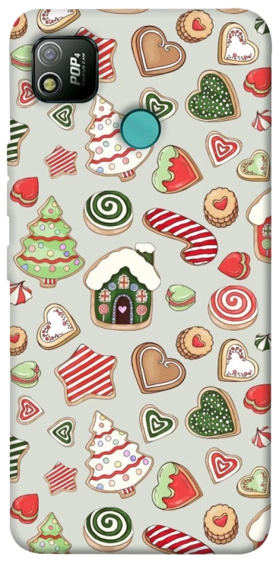 Чехол на TECNO POP 4 Новогодний v7 фото 1 из 1