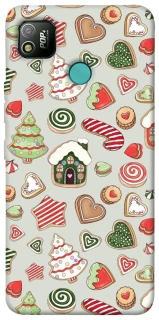 Чехол на TECNO POP 4 Новогодний v7 фото 1 из 1