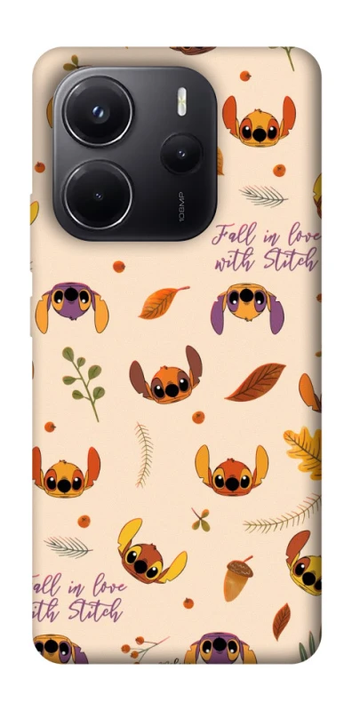 Чохол на Xiaomi Redmi Note 14 5G Fall in love with Stitch фото 1 з 1