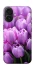 Чохол на Apple iPhone 16 Фіолетові тюльпани фото 1 з 1