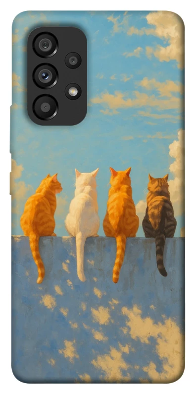 Чохол на Samsung Galaxy A53 5G cats on wall фото 1 з 1