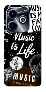 Чехол на Infinix Hot 40i Music is Life фото 1 из 1