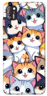 Чохол на TECNO POP 4 Pro Cute Cat v2 фото 1 з 1