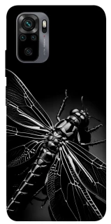 Чехол на Xiaomi Redmi Note 10 / Note 10s Black dragonfly фото 1 из 1