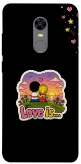 Чехол на Xiaomi Redmi 5 Plus / Redmi Note 5 (Single Camera) Love is ver.5 фото 1 из 1