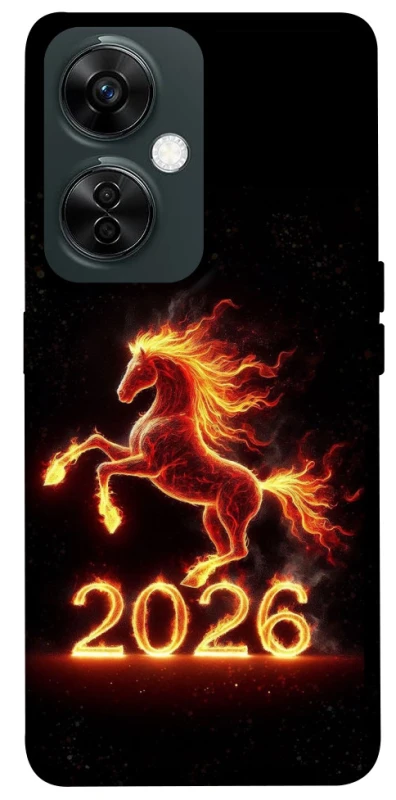 Чехол на OnePlus Nord CE 3 Lite Red Fire Horse ver.1 фото 1 из 1