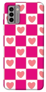 Чохол на Nokia G22 Chess heart фото 1 з 1