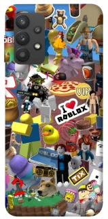 Чохол на Samsung Galaxy A32 (A325F) 4G Roblox collage ver.5 фото 1 з 1